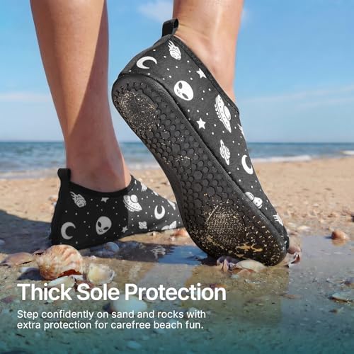 Water Shoes for Women Men Quick-Dry Aqua Socks Swim Beach Outfits Barefoot - Image 2