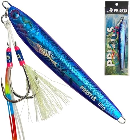 Pristis Convenient Fishing Gear Combination, 2.8 oz Saltwater Fishing Jigs & 3 Pack Heavy Duty Zinger Retractors, A Neat Option for Angler - Image 3