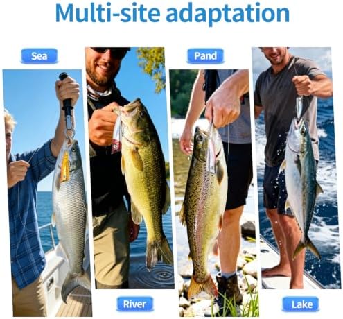 Large Top Water Popper Lure: 2pcs 3D Eyes Tuna Popper Saltwater Fishing Lures for Surf Fishing Gt Tuna Kingfish Large Predator Fish - Image 7