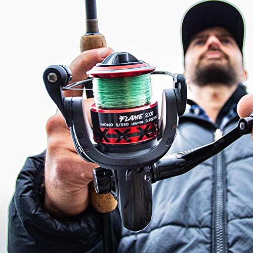 Piscifun Flame Spinning Reel, Lightweight, 22lb Max Drag, 9+1BB - Image 6