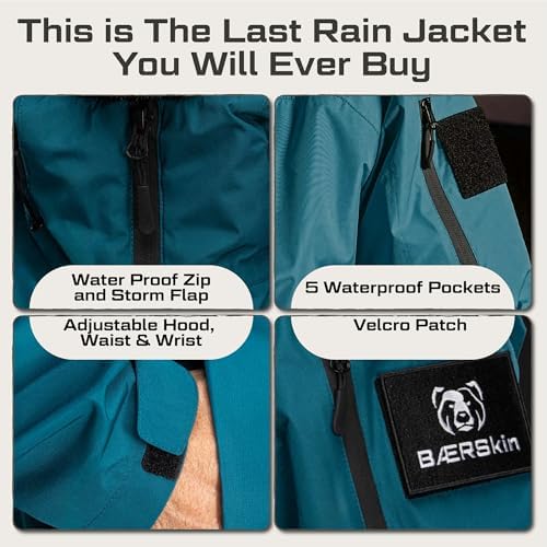 BÆRSkin Heavy-Storm Waterproof Rain Jacket 2.0 - Image 7