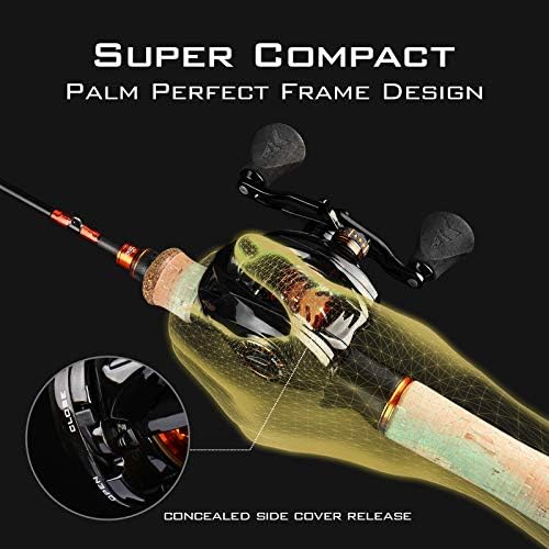 KastKing Zephyr Bait Finesse Baitcasting Fishing Reels with Drag Clicker - Image 6