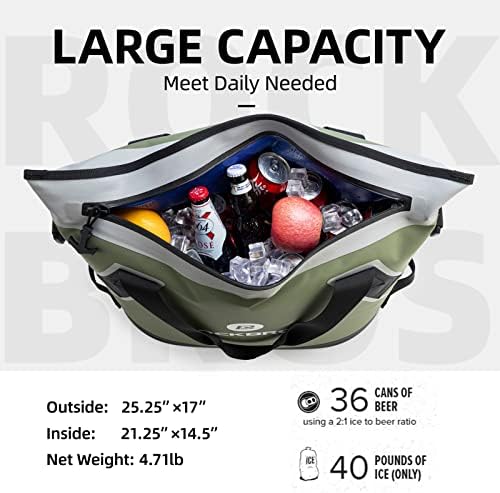 ROCKBROS Backpack Cooler for Camping Fishing Party Outdoor Adventure Picnic - Image 4