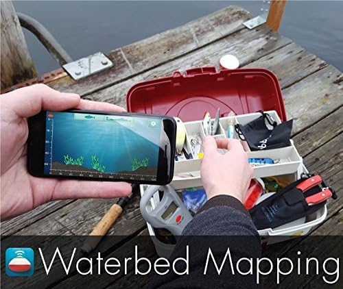 Reelsonar iBobber portable wireless bluetooth fish finder depth finder with depth range of 135 feet 10+ hrs battery life with IOS & Android App Wireless and Watch App - Image 4