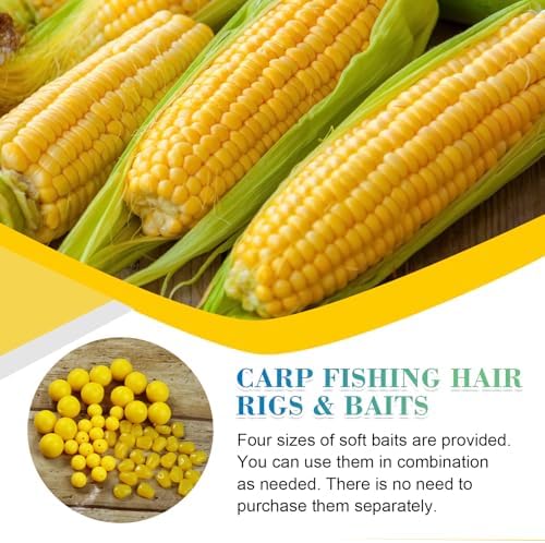 CWSDXM Carp Fishing Hair Rigs Baits Carp Rigs Kit Fishing Equipment Accessories 70pcs/206pcs - Image 5