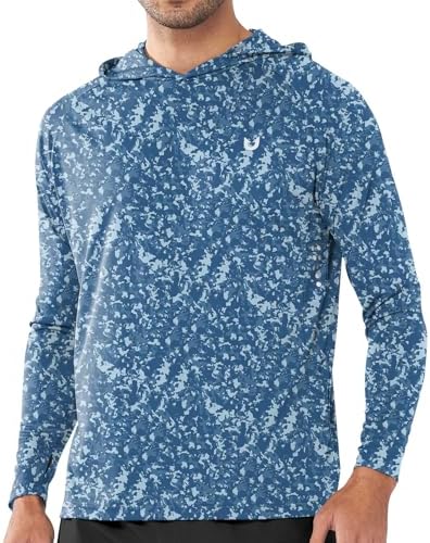 NORTHYARD Men's Sun Hoodie Long Sleeve Fishing Shirts UPF 50+ Rash Guard by NORTHYARD