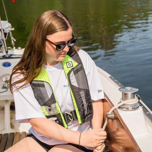 BLUESTORM Stratus 35 Inflatable Life Jacket PFD for Adults | US Coast Guard (USCG) Approved Automatic Self Inflating Life Vest Preserver with Manual Ripcord - Image 3