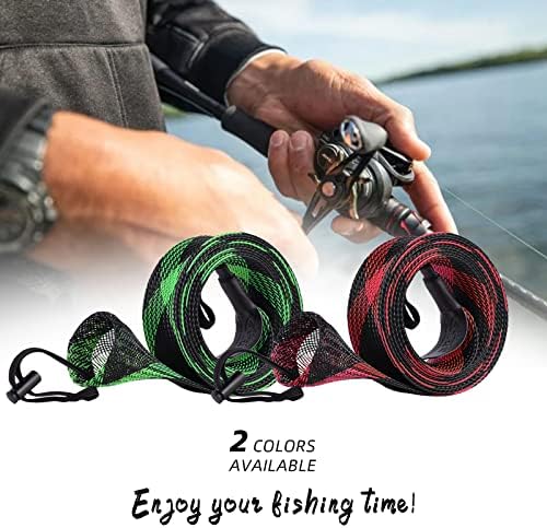 SF Fishing Rod Socks Pole Sleeve Cover Protector Gloves - Image 5