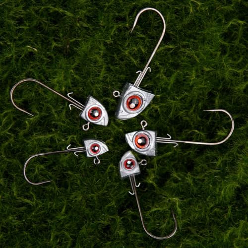 Fish Eye Swimbait Fishing Jig Heads for Bass Fresh&Saltwater - Image 6