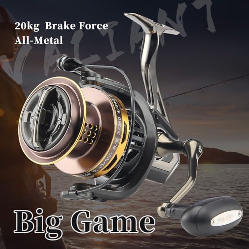 Big Game Surf Spinning Fishing Reel, 44Lbs Max Drag Saltwater Fishing Reels - Image 3