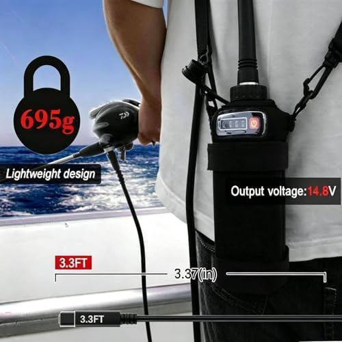 3.3FT Electric Fishing Reel Power Air Cord， - Image 3