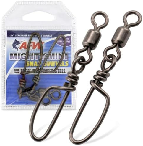 AFW Mighty-Mini Wire Fishing Swivels by AFWFishingBrands