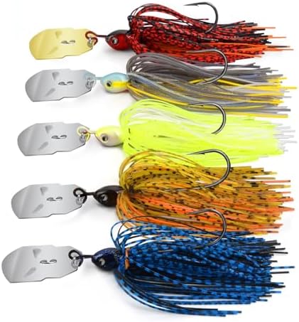 MadBite by KastKing Bladed Jigs Fishing Lures for Bass Fishing by MadBite