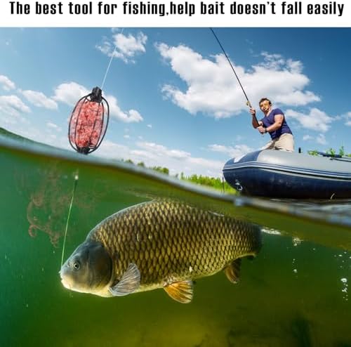 SiliFine 10 Pcs Method Feeders Carp Fishing - Image 4