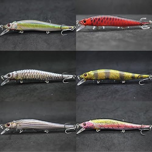 Minnow Crankbait for Bass Fishing Bass Lure Jerkbait Fishing Lures and Tackle Box - Image 3
