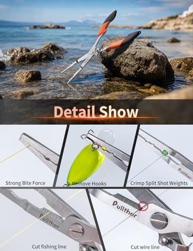 Hook Remover Fishing Pliers,Stainless Steel Fishing Tools - Image 2