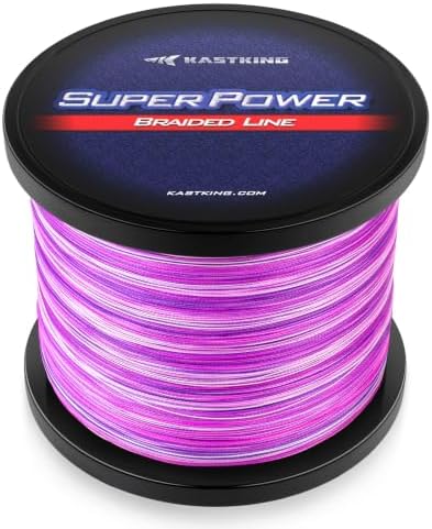 KastKing Superpower Braided Fishing Line, Abrasion Resistant Braid Line by KastKing