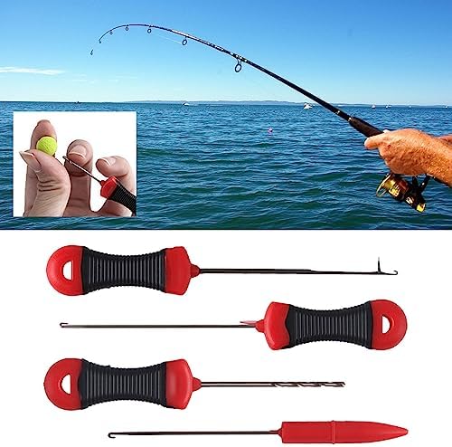 4 in 1 Baits Needle Baiting Tackle Rig Tools Carp Fishing Baits Equipment Stainless Steel Fishing Rigging Baits Needle - Image 2