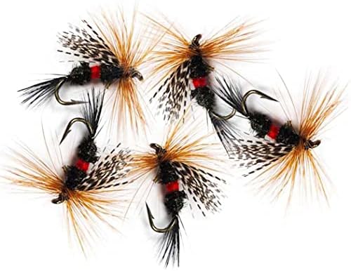 Fly Fishing Flies Kit 40/137pcs Dry/Wet Flies Assortment Nyphms Popper Streamer for Trout Bass Steelhead Fish+ Fly Box - Image 4