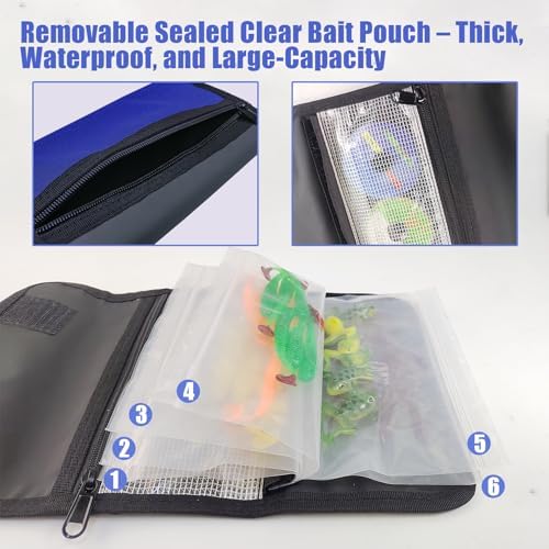 Aventik Soft Lure Storage Binder Bait Organizer - Image 2