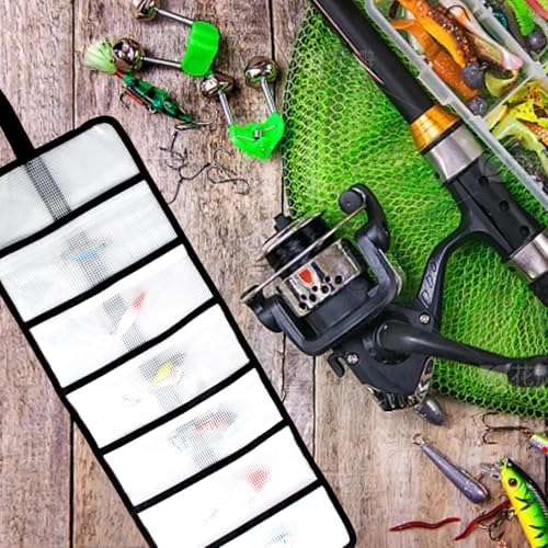 Roll Up Fishing Lure Wraps Set 2pcs Protective Tackle Organizer - Image 5