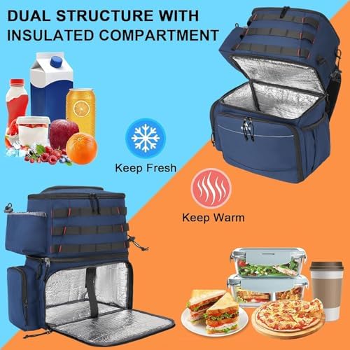 MATEIN Fishing Backpack, Tackle Storage Bag with Rod Holders & Cooler - Image 3