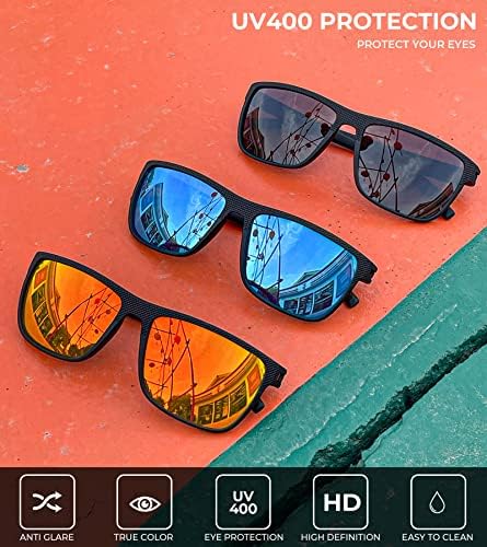KALIYADI Polarized Sunglasses for Men, Lightweight Sun Glasses with UV Protection for Driving Fishing Golf - Image 5