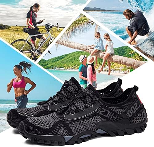 SOBASO Water Shoes Women Men Quick Drying Swim Beach Aqua Shoes for Water Sport Diving Hiking Sailing Travel - Image 2