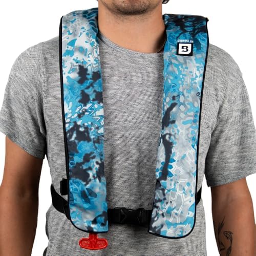 BLUESTORM Cirrus26 Inflatable PFD Life Jackets for Adults | US Coast Guard Approved Automatic Life Vest w/Manual Override Convertibility - Image 5