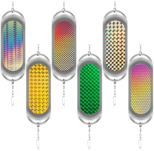 Glooglitter Kokanee Dodger Fishing Flashers by Glooglitter
