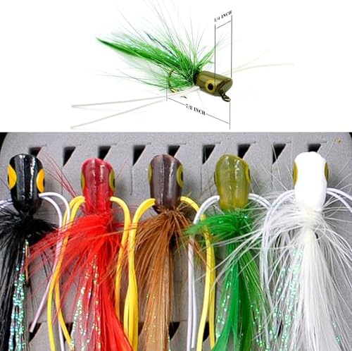 Fly Fishing Flies Kit/Trout/Salmon/bass Flies Streamers Dry/Wet Flies.Nymphs,Fly Poppers (with Waterproof Fly Box) - Image 2