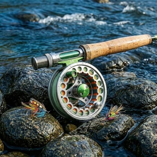 Fly Fishing Rod with Twin-Tip - 4 Pieces 9FT IM8 Carbon Blank Classic Forgiving Medium Fast Action Fly Rod with Extra Tip and AA+ Cork Handle (5WT&8WT) - Image 7