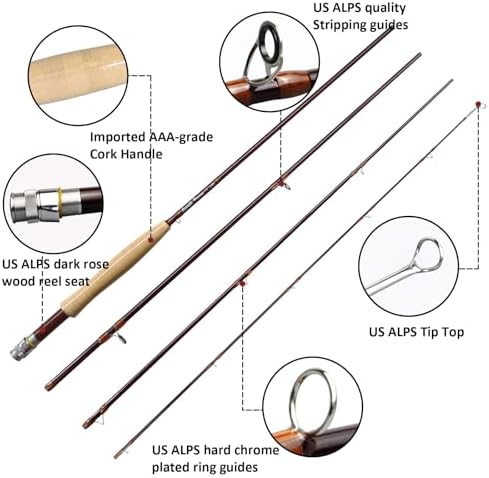 Aventik Heritage Fly Fishing Rod with Rod Tube - Image 2