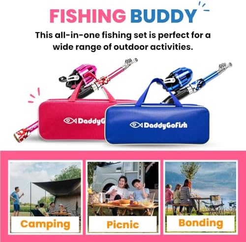 Kids Fishing Pole for Boys, Girls & Youth Age, Toddler Fishing Pole Set Kit - Image 6