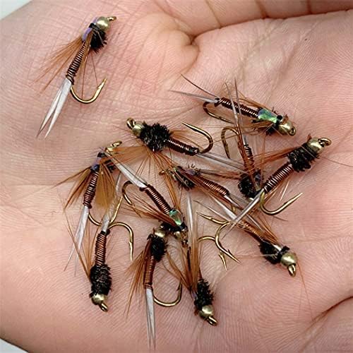 Fly Fishing Flies Kit 40/137pcs Dry/Wet Flies Assortment Nyphms Popper Streamer for Trout Bass Steelhead Fish+ Fly Box - Image 5