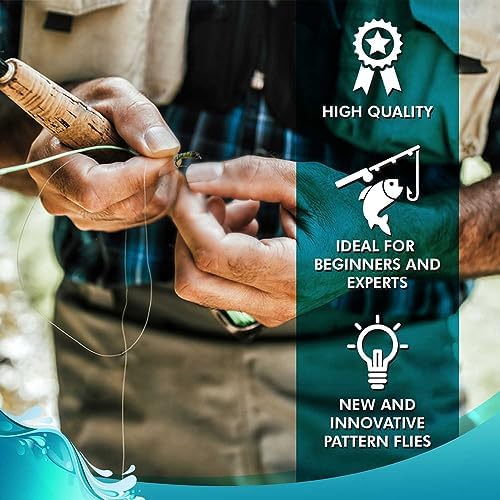 Feeder Creek Fly Fishing Flies | Effective Nymph Assortments | Trout and Bass Flies | 12pc | Popular Nymph Patterns | Fly Fishing Flies for Trout - Image 3