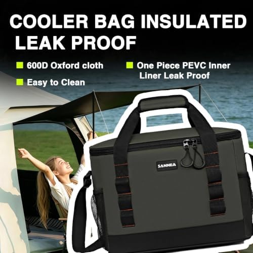Backpack Cooler Insulated Leakproof, Soft Cooler Backpack for Beach - Image 2
