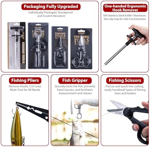 Goture Fishing Kits for Adult,Fishing Pole and Reel Combo, OpenSide Fishing Sling Tackle Storage Bag with 3 Tackle Boxes,Gift for Men - Image 7