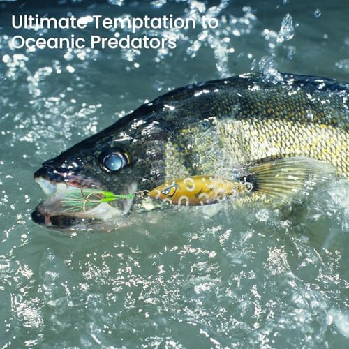 Pristis 3 pcs Sinking Jigs, Slow Fall Pitch Metal Sea Fishing Lures - Image 6