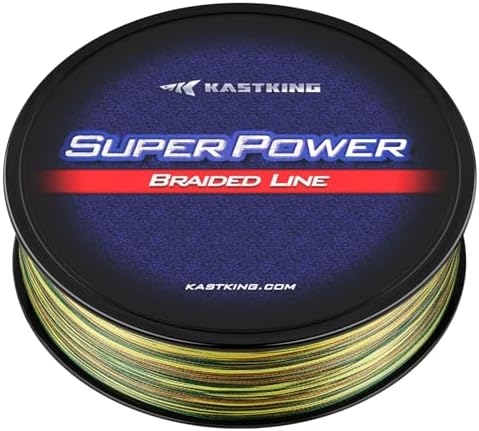 KastKing Superpower Braided Fishing Line, Abrasion Resistant Braid Line by KastKing