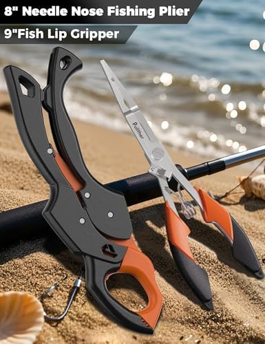 Fish Gripper 9.2",Fishing Pliers,Fishing Tool Kit - Image 7