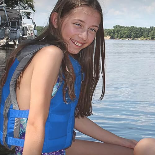Stohlquist Fit Youth Life Jacket - Coast Guard Approved, High Mobility PFD, Buoyancy Foam, Fully Adjustable for Children Around 75-125 lbs - Image 6