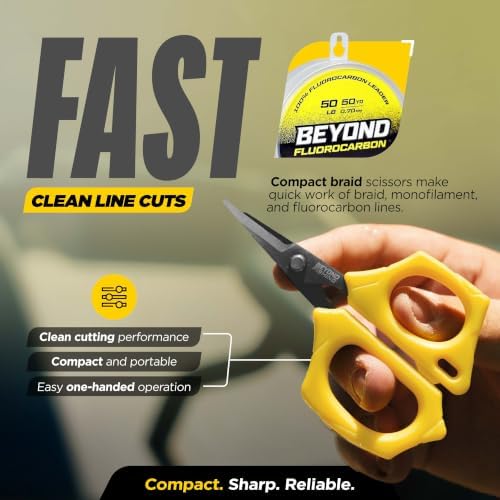 Beyond Fishing 5-Piece Fishing Tool Kit - Pliers, Fillet Knife, Hook Remover, Lip Gripper, and Braid Scissors - Saltwater Fishing Gear and Fishing Essentials for Men - Image 5