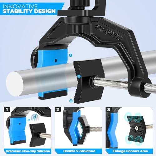 PLUSINNO 1/2/4 Pack Fishing Rod Holders for Boat, Fishing Rod Holder - Image 2