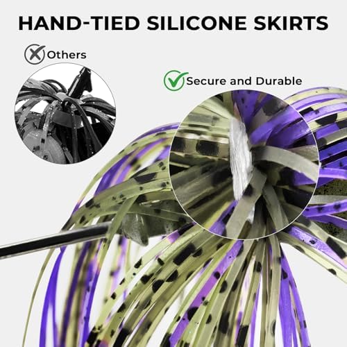 MadBite by KastKing Bladed Jigs Fishing Lures for Bass Fishing - Image 5