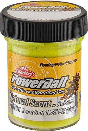 Berkley PowerBait Natural Glitter Trout Fishing Dough Bait by Berkley