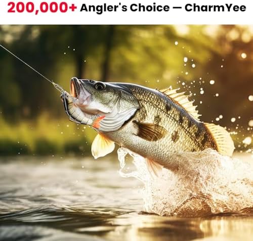 Bass Fishing Lure for Freshwater and Saltwater Lifelike Fishing Lures Multi Jointed Swimbait for Bass Trout Crappie Walleye Pike Fishing Gifts for Men - Image 2