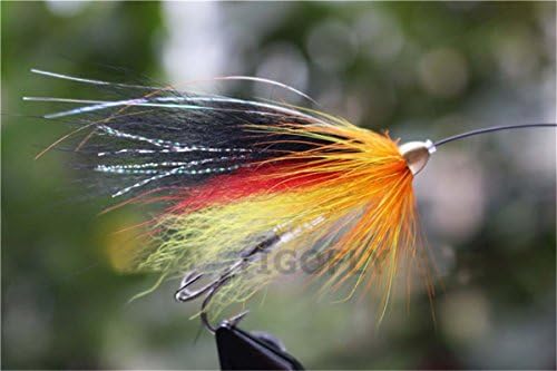 Tigofly 40 pcs/lot 2" Weighted Cone Head Tube Fly 5 Colors Assorted Streamer Salmon Trout Steelhead Fly Fishing Flies Lures Set - Image 6