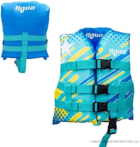 Aqua Oceans 7 Life Jacket for Kids - US Coast Guard Approved Life Vest for Infant, Child & Youth Boys and Girls, Open-Side PFD for Boating, Swimming & Water Sports - Image 5