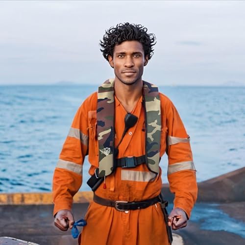 Manual Inflatable Life Jacket for Adults| Supports up to 330 lbs - Image 3